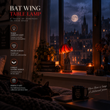 Bat Halloween Lamp By Kiddely