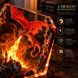 Fire Dragon Halloween Lamp By Kiddely