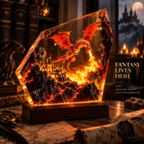 Fire Dragon Halloween Lamp By Kiddely