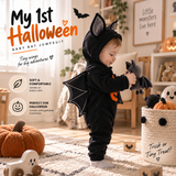 Baby Halloween Bat Costume By Kiddely