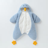 Children's Lambswool-like Split-leg Sleeping Bag